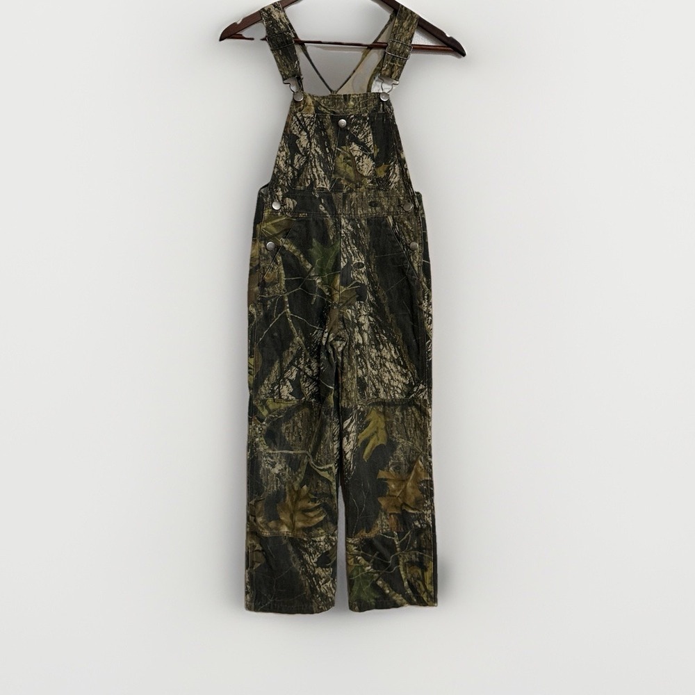 Cabela's Youth 10 Reg‎ Camouflage Overalls Deer Hunting Realtree Hardwoods Print